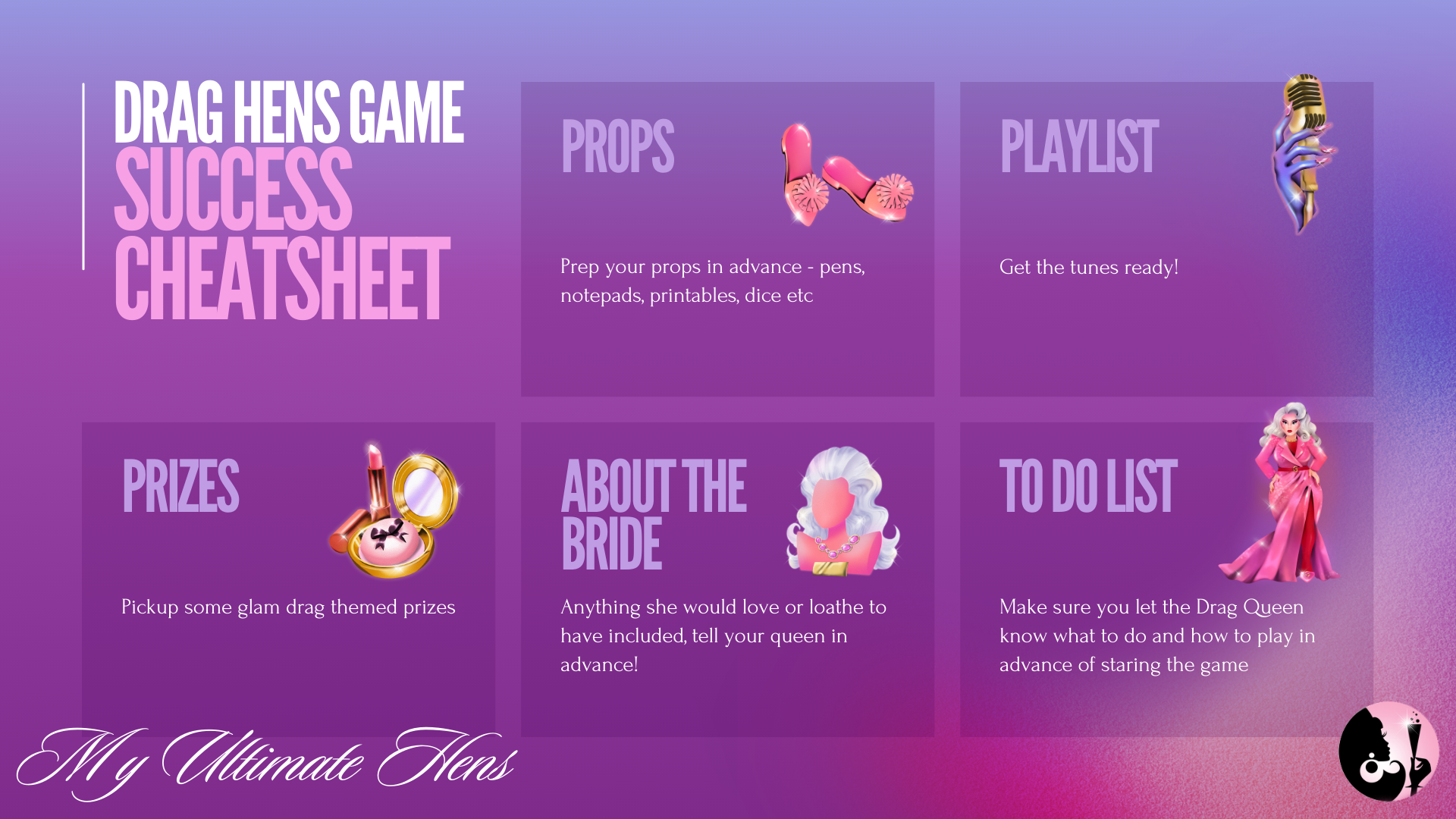 The Ultimate Checklist To Make Sure That The Drag Queen Hens Night Games Are A Success