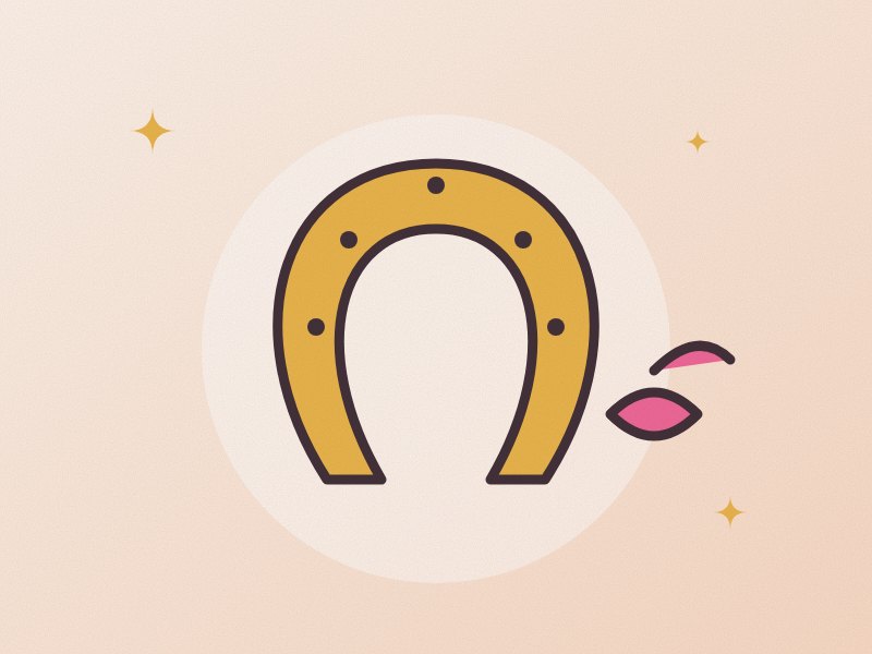 Illustration: a horseshoe