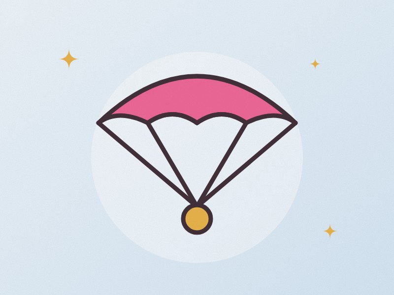 Illustration: a parachute