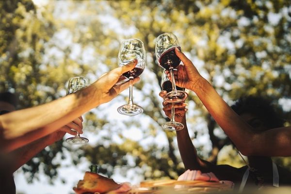 Cheers hens party winery